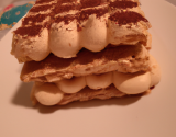 Dacquoise tiramisu