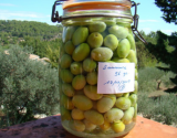 Olives vertes en saumure