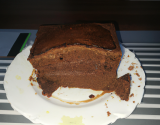 Gâteau au chocolat au cacao amer