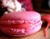 Macarons fraise tagada