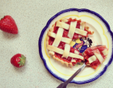 Tarte aux fraises légère et rapide