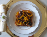 Pain perdu de foie gras à l'écorce d'orange