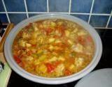 Tajine de poulet aux champignons (plat marocain)