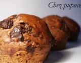 Muffins chocolat & pralin sans beurre