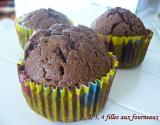 Muffins chocolat cœur corsé et fondant