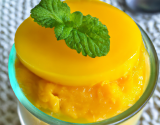 Sorbet à la mangue maison