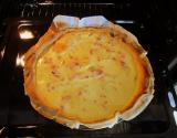 Quiche aux pommes de terre et au lard