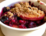 Crumble aux fruits rouges facile et rapide