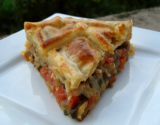 Tourte à la ratatouille