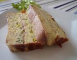 Terrine de courgette et pomme de terre au jambon de pays