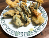 Huîtres en tempura