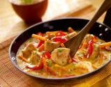 Poulet coco sauce Curry Jaune