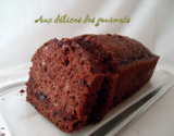 Cake moelleux chocolat, pommes et courgettes