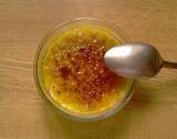 Crème brûlée aux pommes facile