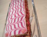 Mille-feuilles aux fraises et pralines roses