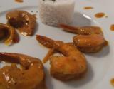 Curry de crevettes au lait de coco et ses épices