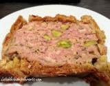 Pâté croute de volaille sans gluten, sans lait