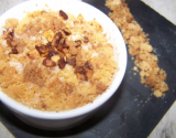 Crumble Express aux pommes et amandes