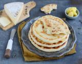 Cheese naan au Saint-Nectaire laitier