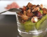 Crumble kiwi-noisette