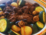 Tajine à l'agneau et aux courgettes