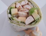 Wrap au crabe et avocat