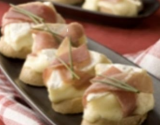 Petits fagots de jambon cru au camembert Le Rustique