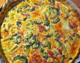 Quiche brocolis lardons