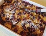 Clafoutis aux cranberries fraîches au thermomix