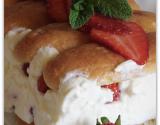 Charlotte aux fraises et mascarpone facile et rapide