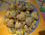 Muffins à la framboise et chocolat blanc
