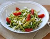 Zoodle ou Spaghettis de courgette au pesto et féta