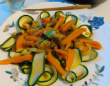 Hachis courgettes et carottes