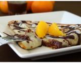 Crêpes à l'orange et au chocolat