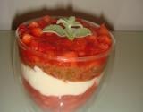 Verrine fraises et spéculos