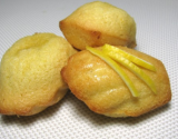 Madeleines au citron sans gluten