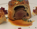 Epaule d'agneau en croûte d'Emmental de Savoie de l'Ecole Internationale Savoie-Léman