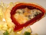 Tartelette de betterave rouge au roquefort