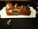 Bûche de Noël sans beurre économique