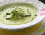 Velouté de courgettes froid ou chaud