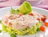 Timbale de thon et de salade