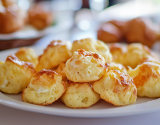 Mini gougères surimi / mozzarella