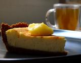 Cheesecake accompagné de son lemon curd