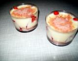 Tiramisu fraises et biscuits rose de Reims