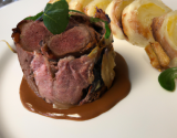 Filet mignon de chevreuil en croûte