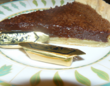 Tarte aux caramels et chocolat