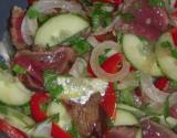 Salade de bœuf à la Thaïlandaise et sa sauce soja