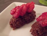 Sushis choco-framboises