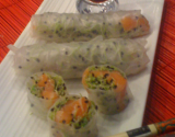 Rouleau au saumon façon sushi