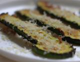 Courgettes croquantes au parmesan